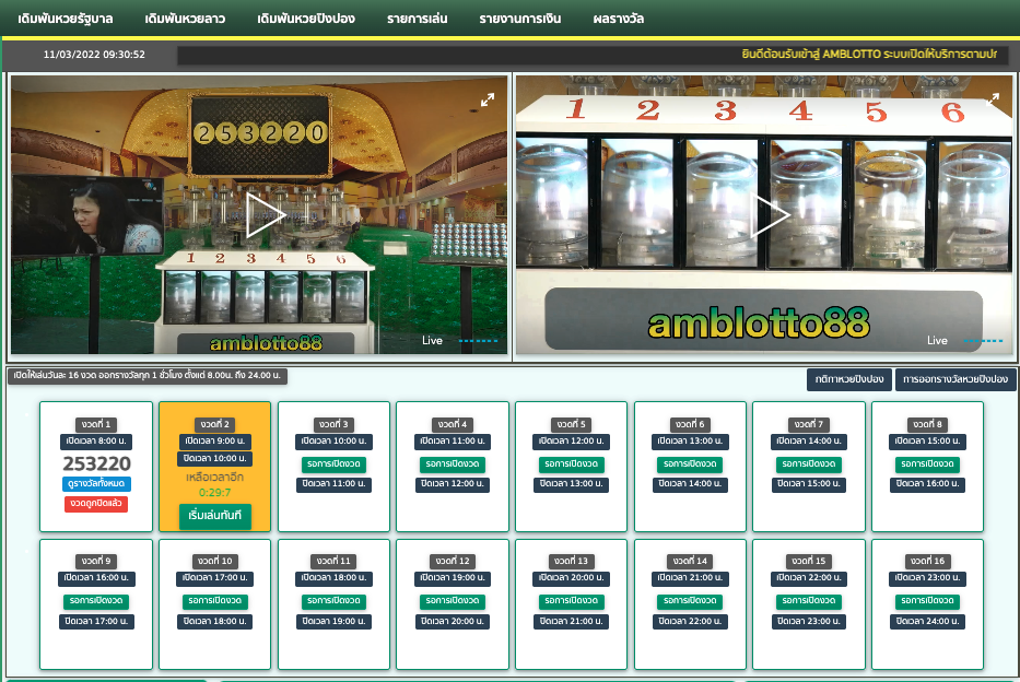 หวยไทย หวยรัฐบาล หวยลาว หวยปิงปอง